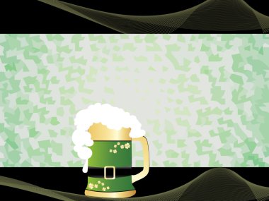 Vector illustration for 17th march st patricks day clipart