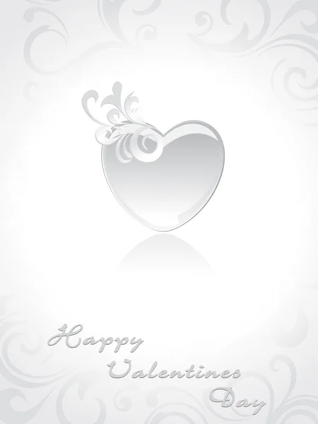 Illustration romantique de la Saint Valentin — Image vectorielle
