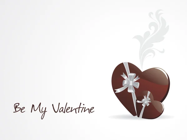 Vector Illustration Romantic Valentine Day Background — Stock Vector