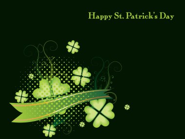 Background for happy st patricks day clipart