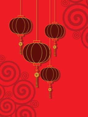 Illustration for chinese new year clipart