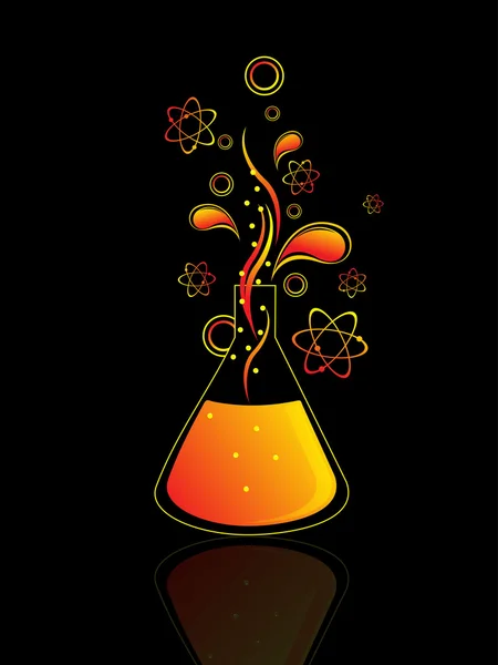 Abstract science background — Stock Vector