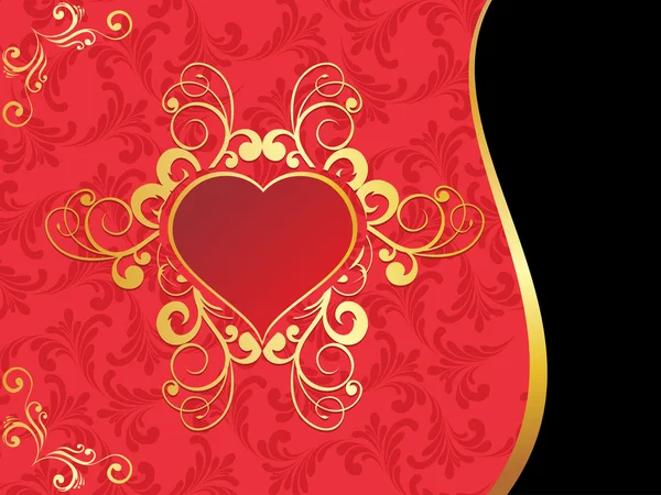 Illustratie voor dag van de Valentijnskaart — Stockvector