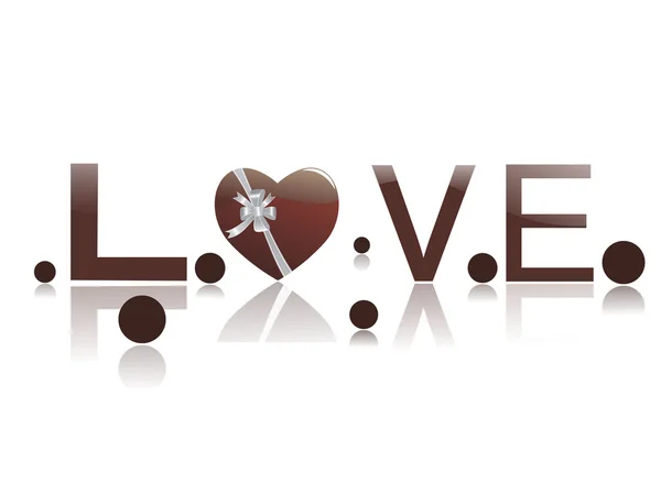 愛の日のお祝いのためのベクトル図 — ストックベクタ