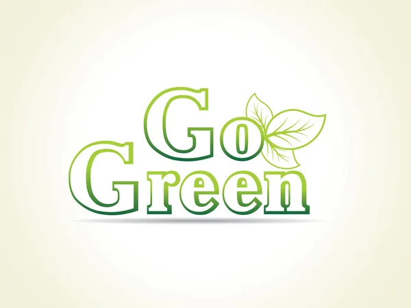 Hintergrund Für Green Vektorillustration — Stockvektor