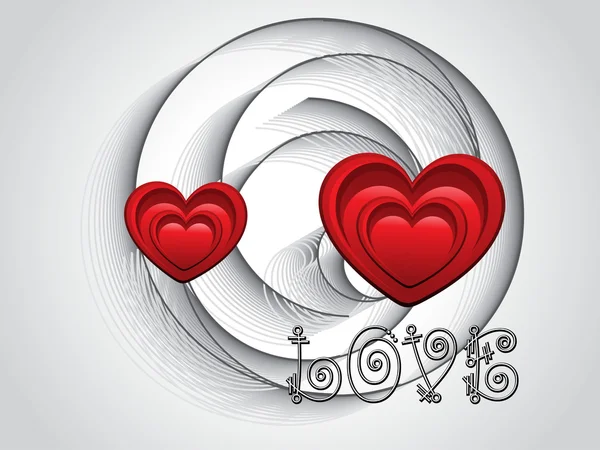 Krásné Romantické Ilustrace Pro Valentine Den Oslav — Stockový vektor