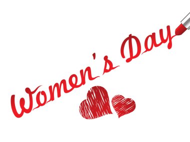 illustration for women's day celebration clipart