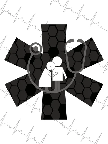 Illustration für medizinische Zwecke — Stockvektor