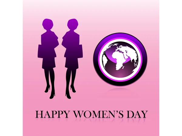 Ilustracja na obchody dnia kobiet — Wektor stockowy