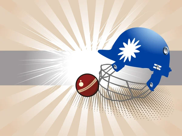 Vektor Illustration von Cricket Hintergrund — Stockvektor