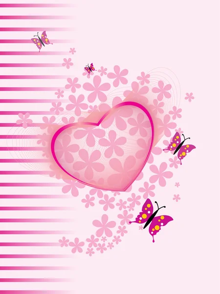 Background for valentine day — Stock Vector