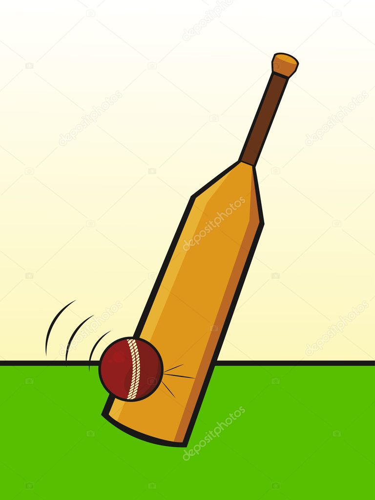 Abstract cricket background