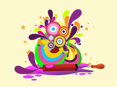 Vector illustration for colorful day clipart