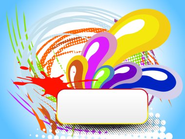 vector wallpaper for holi clipart