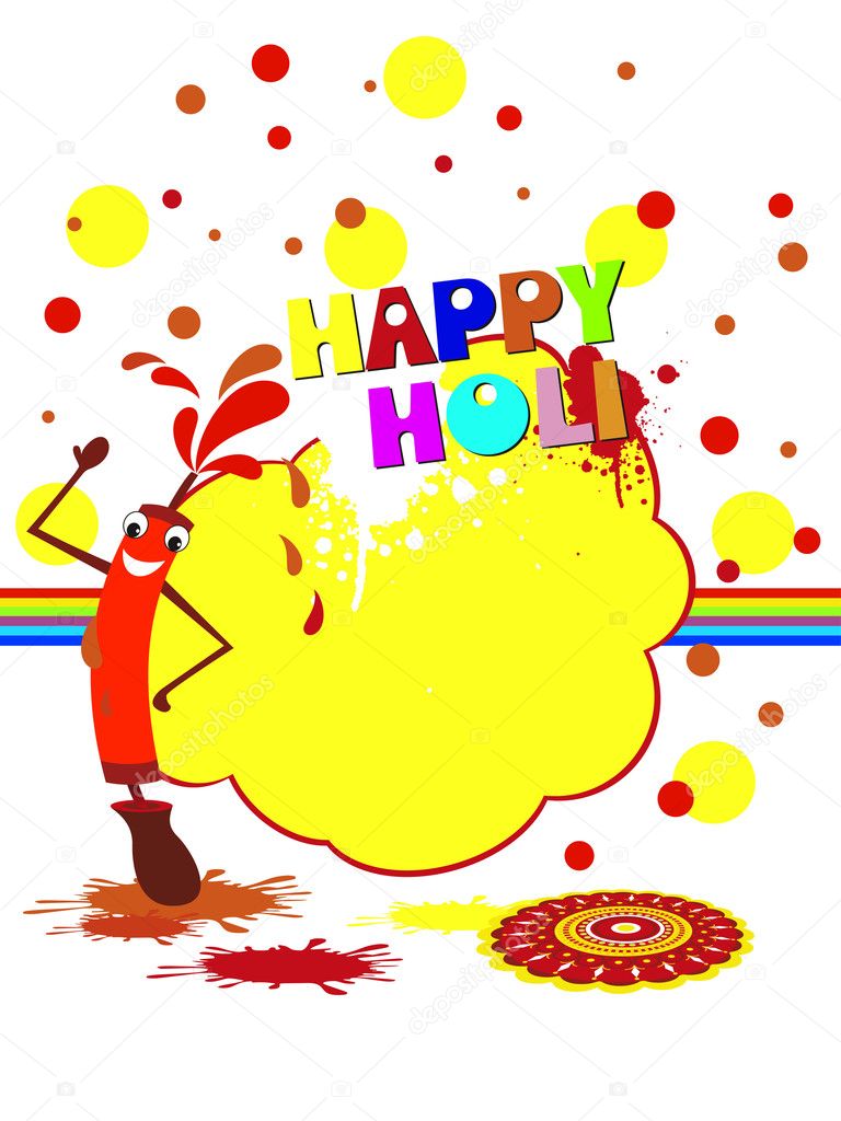 background for happy holi