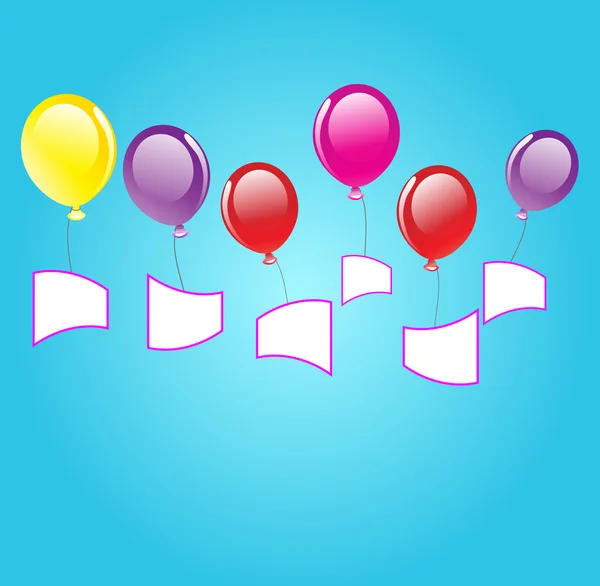 Banners With Balloons Vector Art Stock Images Depositphotos