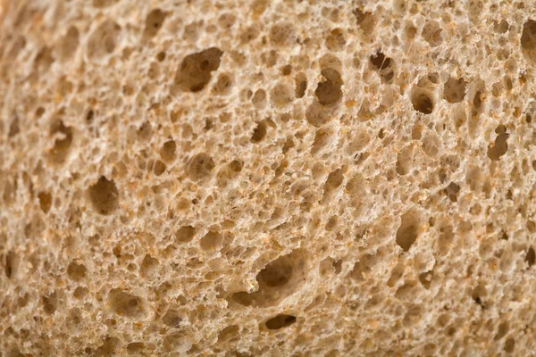 Macro of wholemeal bread texture — Stock Photo, Image