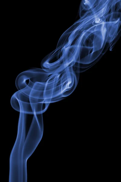 Streszczenie niebieskim tle dymu — Zdjęcie stockowe