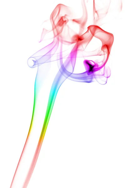 抽象的な虹の煙の背景 — ストック写真