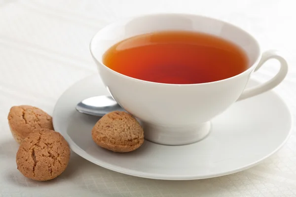 Secangkir teh dan muffin — Stok Foto