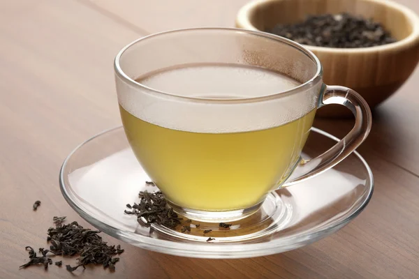 Tasse grünen Tee — Stockfoto