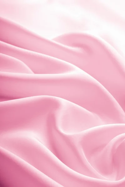 抽象粉红色丝绸背景 — 图库照片