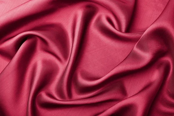 Abstrato fundo de seda vermelha — Fotografia de Stock