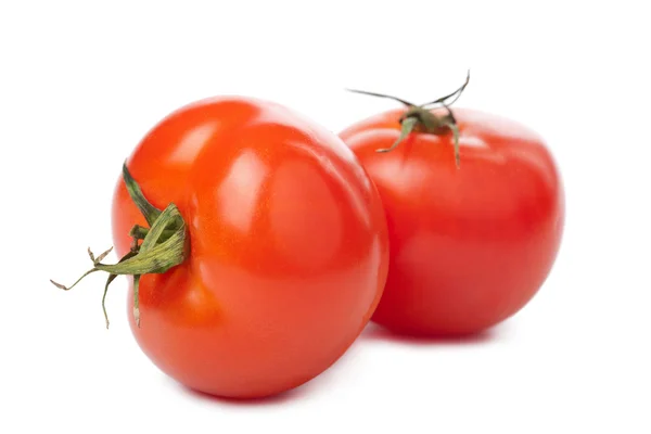 Mogna tomater isolerade — Stockfoto