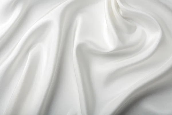 Abstrato fundo de seda branco — Fotografia de Stock