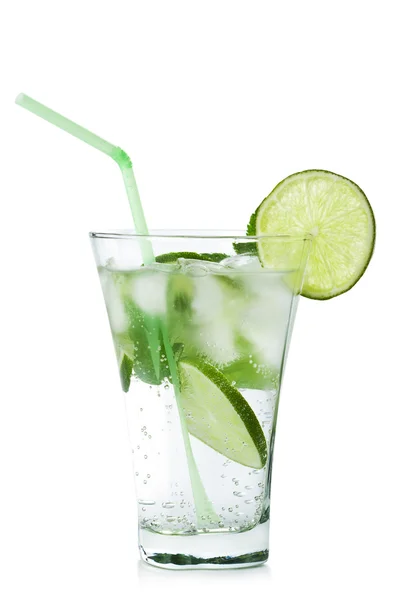 Glass of mojito isolated — Stock Photo, Image