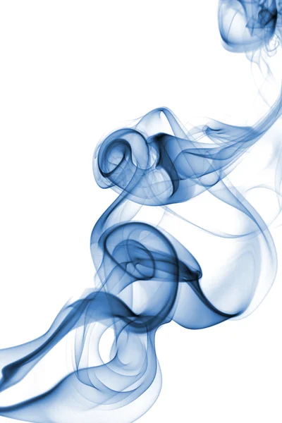 Astratto sfondo blu fumo — Foto Stock