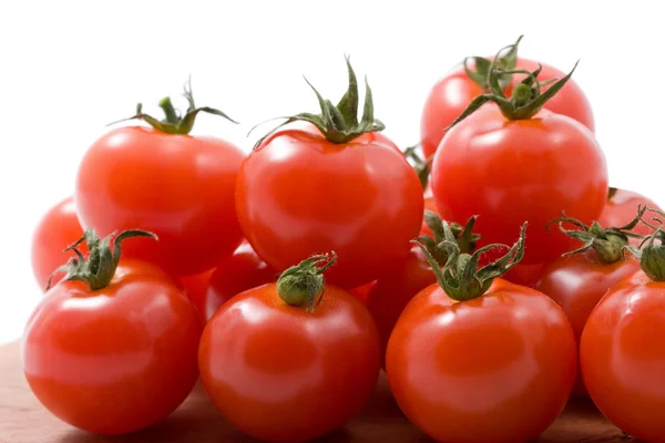 Ripe tomatoes isolated — Stock Photo, Image