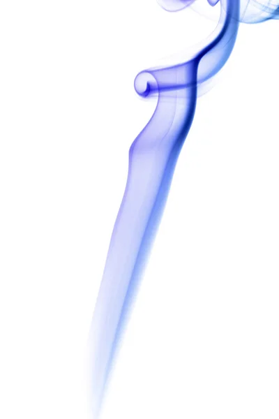 Абстрактный синий дым — стоковое фото