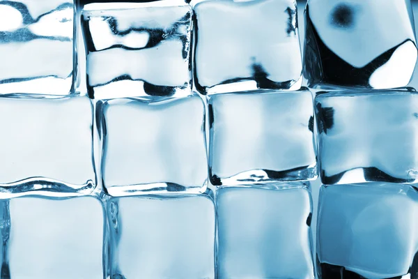 Cubos de gelo fundo — Fotografia de Stock
