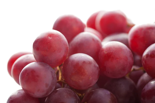 Dojrzałe winogrona na białym tle — Zdjęcie stockowe