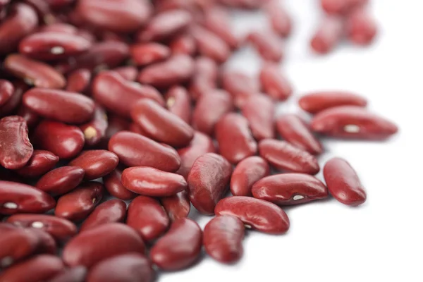 Red haricot beans isolated — Stock Photo, Image
