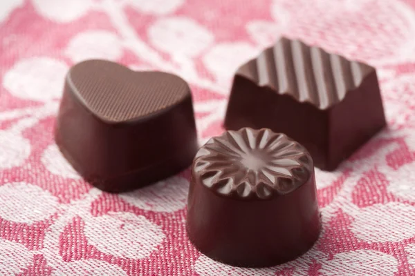 Assorted chocolate candies — Stock Photo, Image