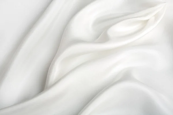 Абстрактний білий шовковий фон — стокове фото
