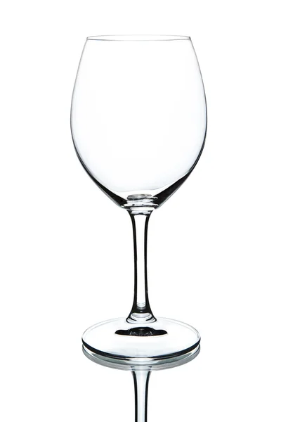 Empty wineglass isolated — Stock Photo, Image
