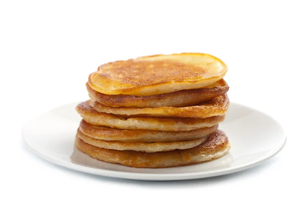 Pancakes isolated — Stock Photo, Image