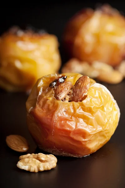 stock image Baked apples