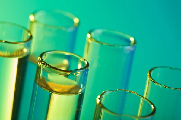 Chemical test tubes — Stock Photo, Image