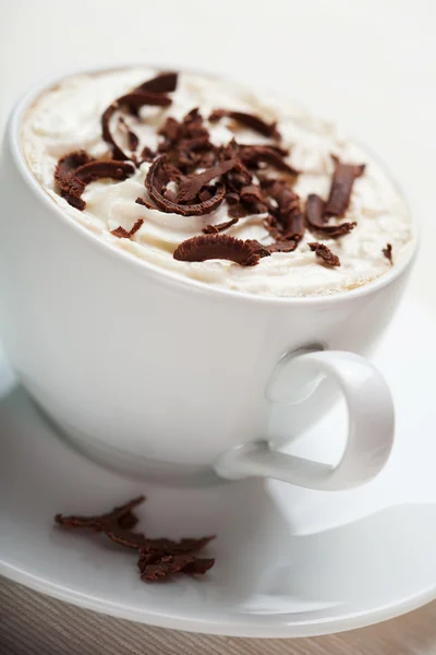 초콜릿과 커피 한 잔 — 스톡 사진