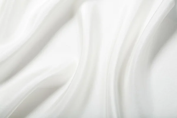 Abstrakte weiße Seide Hintergrund — Stockfoto