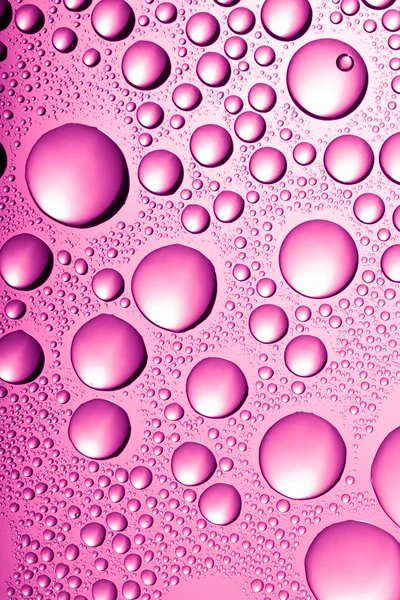 Rosa Wassertropfen Hintergrund — Stockfoto