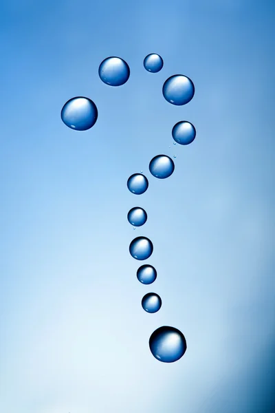 Water vraag — Stockfoto
