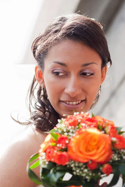 stock image Beautiful bride