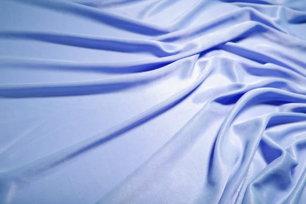 Абстрактный синий шелковый фон — стоковое фото