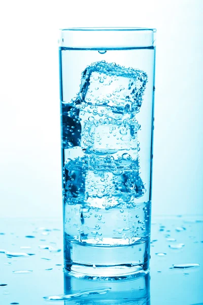 Glas Wasser Stockbild
