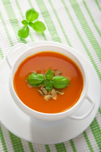 Dýňová polévka — Stock fotografie